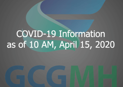 COVID-19 Information 04-15-2020