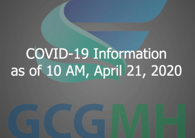 COVID-19 Information 04-21-2020