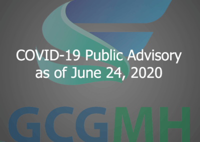 COVID-19 Public Advisory 06-24-2020
